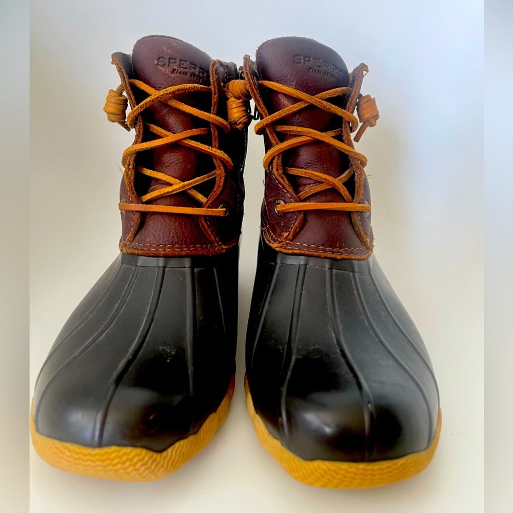 Sperry Topsider side zip Duck Boots